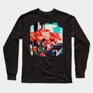 Red flowers - Photography collection Long Sleeve T-Shirt